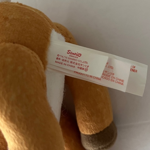 Collectible Hummingmint Fawn Sanrio Smiles plush - Picture 6 of 6